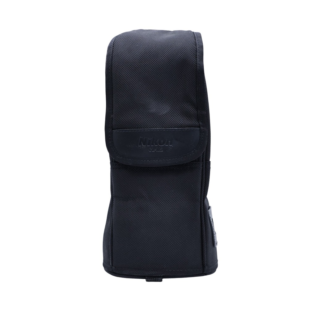 NIKON Black CL-M2 Semi-Soft Lens Case Ballistic Nylon Padded Pouch - NO STRAP - Picture 1 of 4